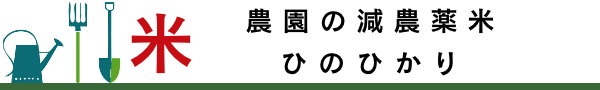 無農薬無化学肥料栽培ひのひかり 